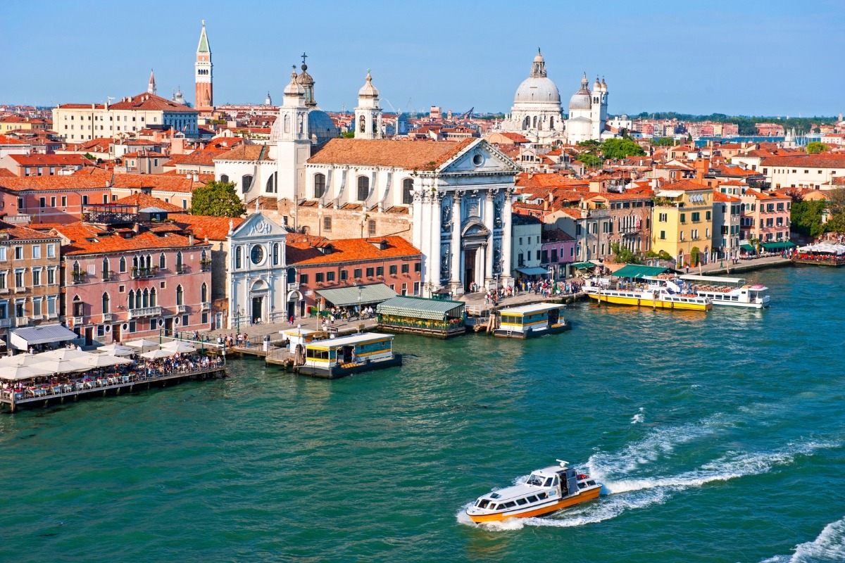 Panorama do distrito de Dorsoduro, em Veneza