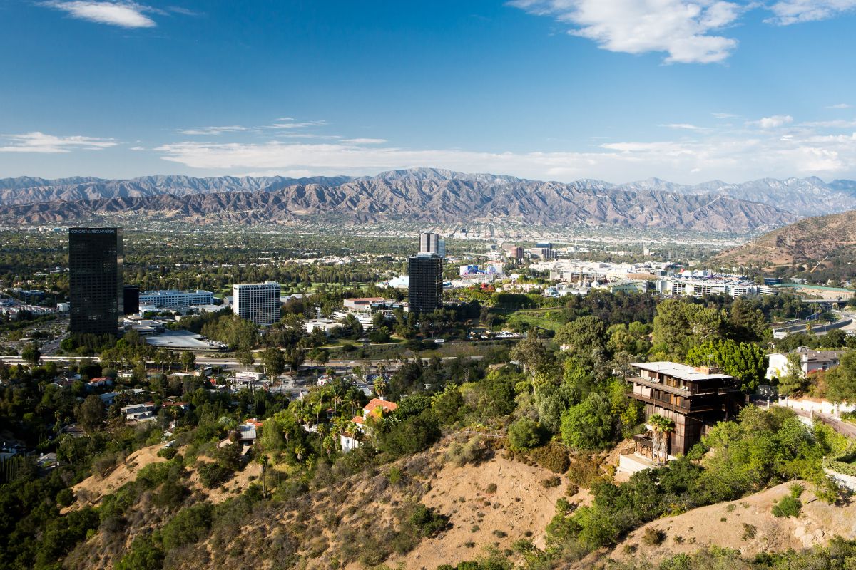 Panorama de Burbank, Los Angeles