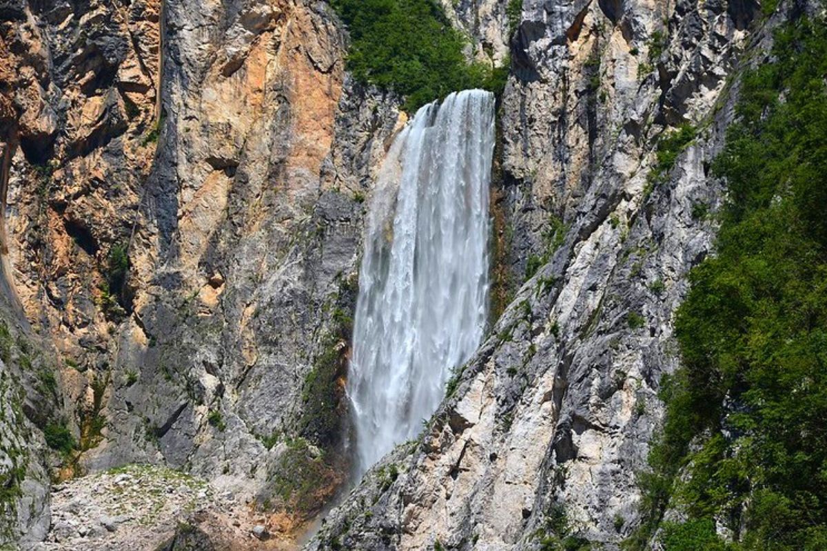 Cachoeira Boka, Eslovênia