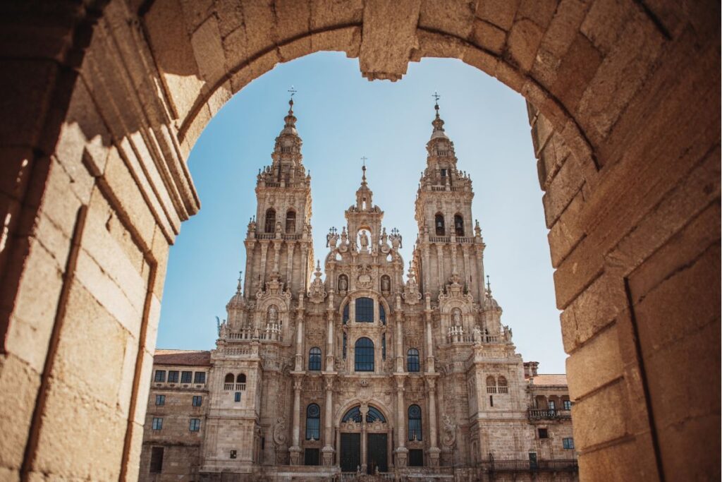 Fachada da Catedral de Santiago de Compostela