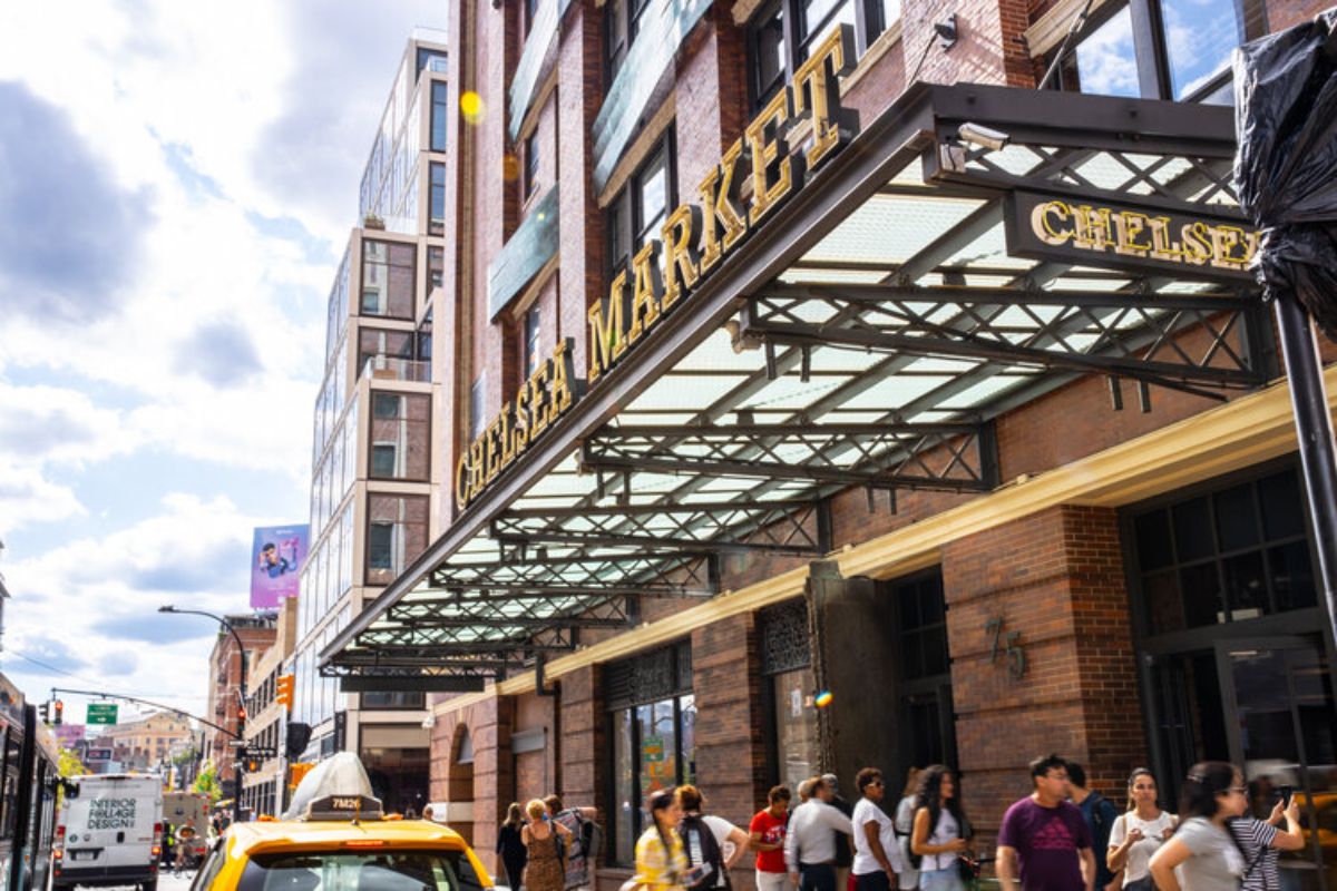 Entrada do Chelsea Market