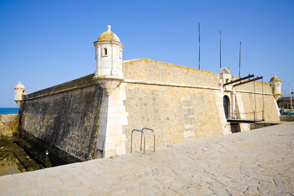 Parte externa do Forte Ponta da Bandeira