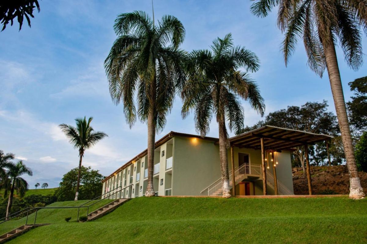 Sede do Hotel Fazenda Vale da Cachoeira, em Serra Negra