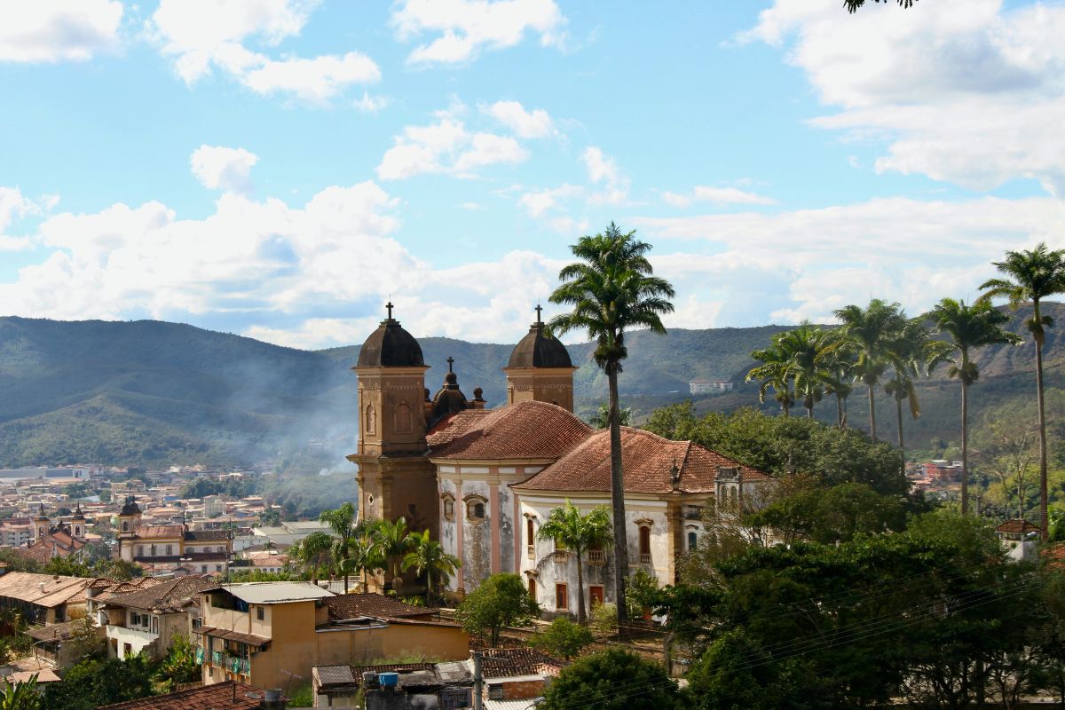 Mariana, Minas Gerais, vista do alto