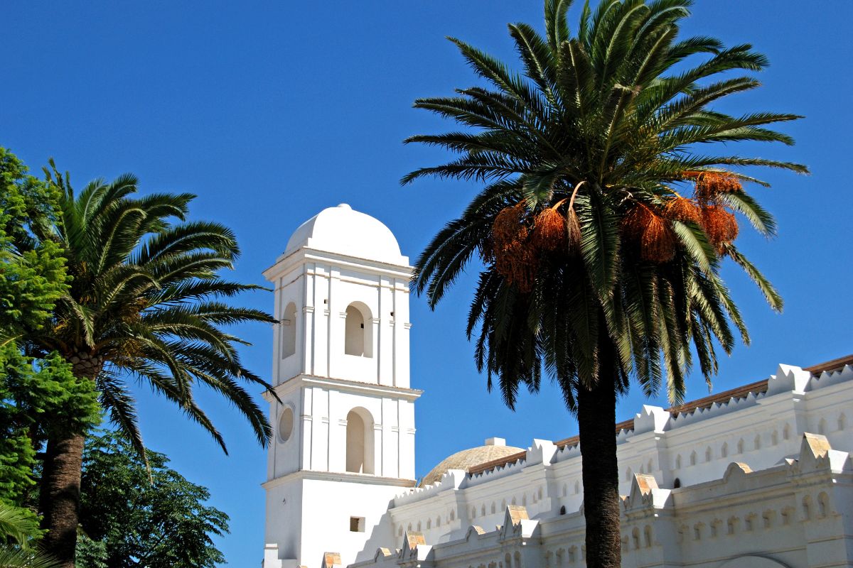 Parte do edifício da Igreja de Santa Catarina