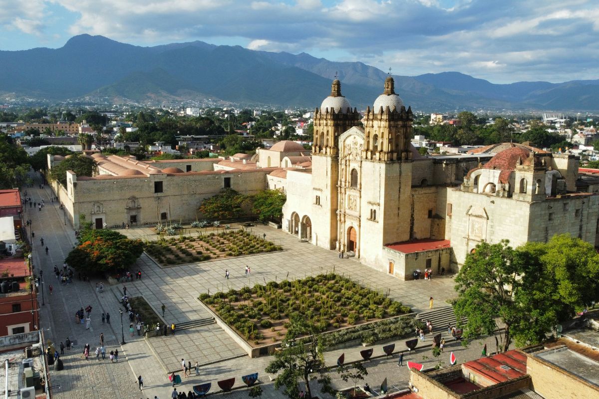 Panorama do Templo Santo Domingo, em Oaxaca