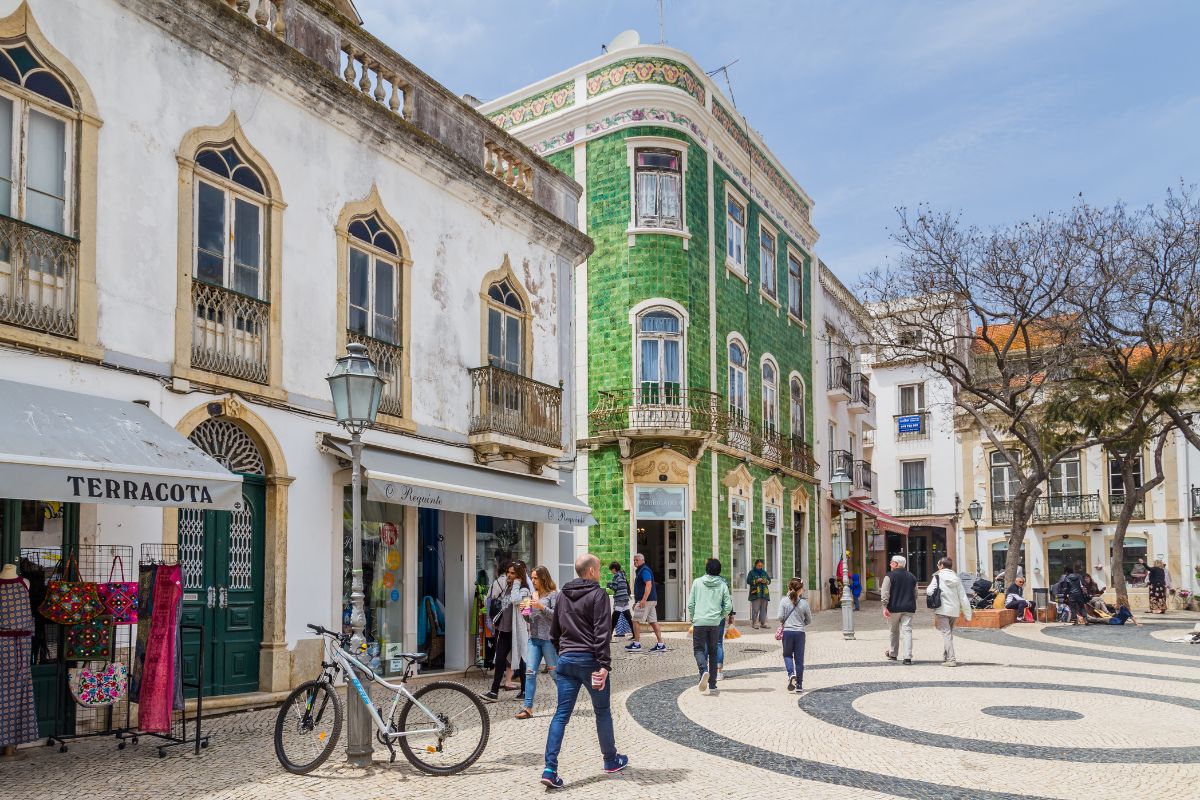 Ruas do centro de Lagos, Portugal