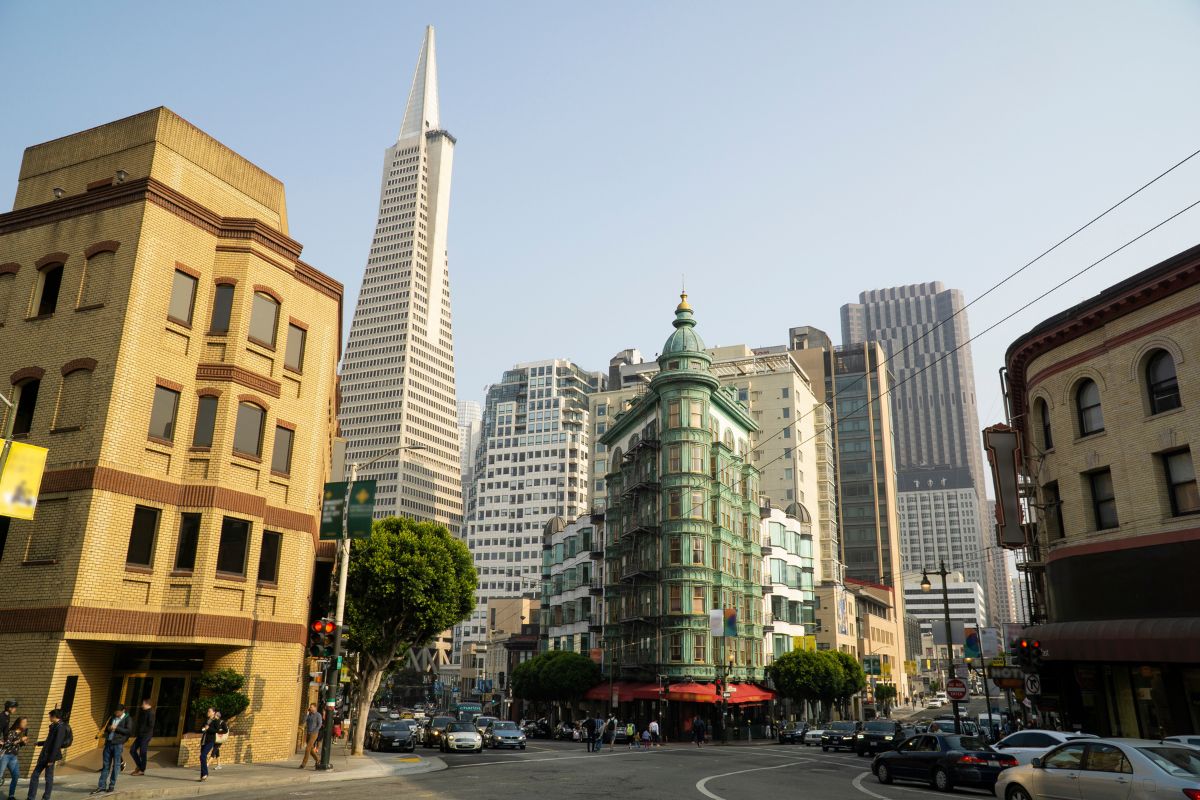 Ruas de Little Italy, em San Francisco