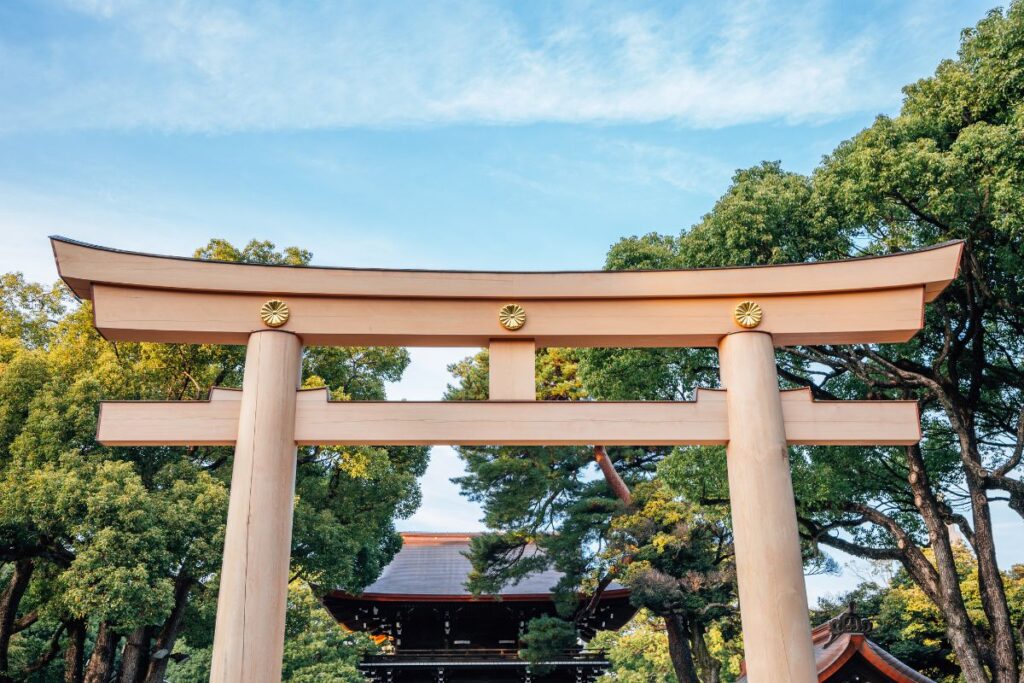 Meiji Jingu Nino Torii