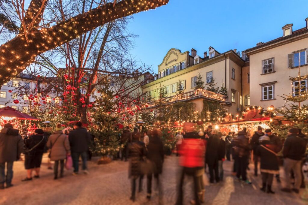 Mercado de Natal de Bolzano, na Itália