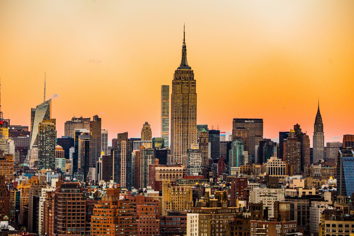 Panorama de Midtown Manhattan, em Nova York