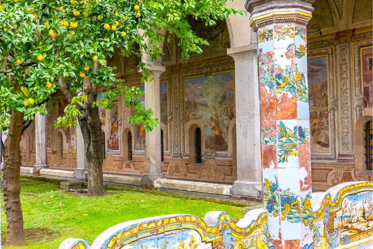 Jardim do Mosteiro de Santa Clara, Nápoles