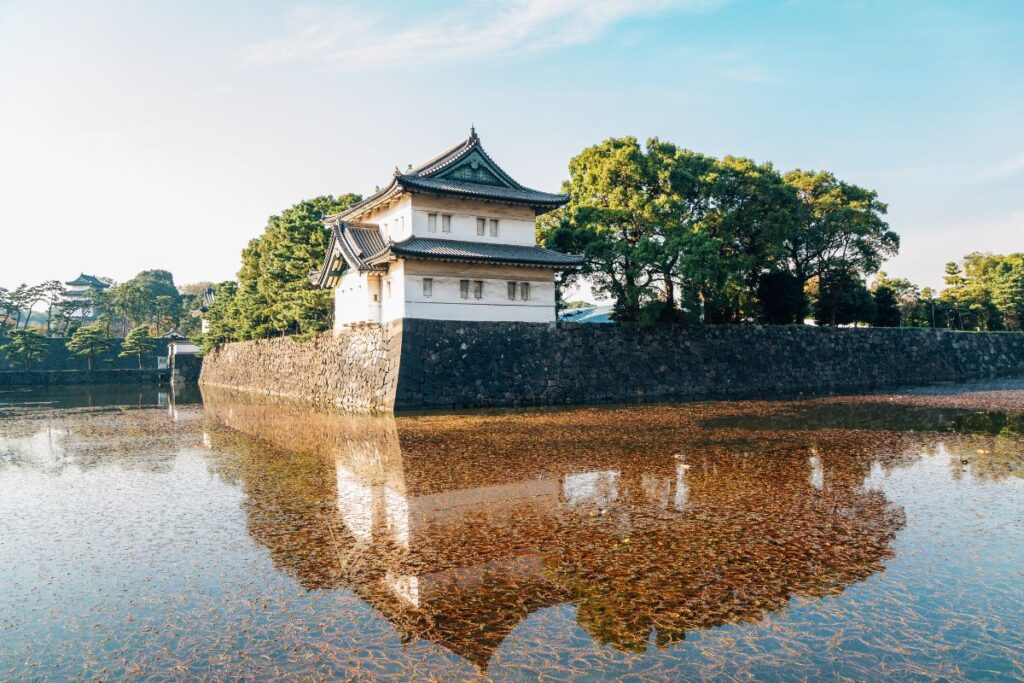 Jardins do Palácio Imperial do Japão, em Tokyo