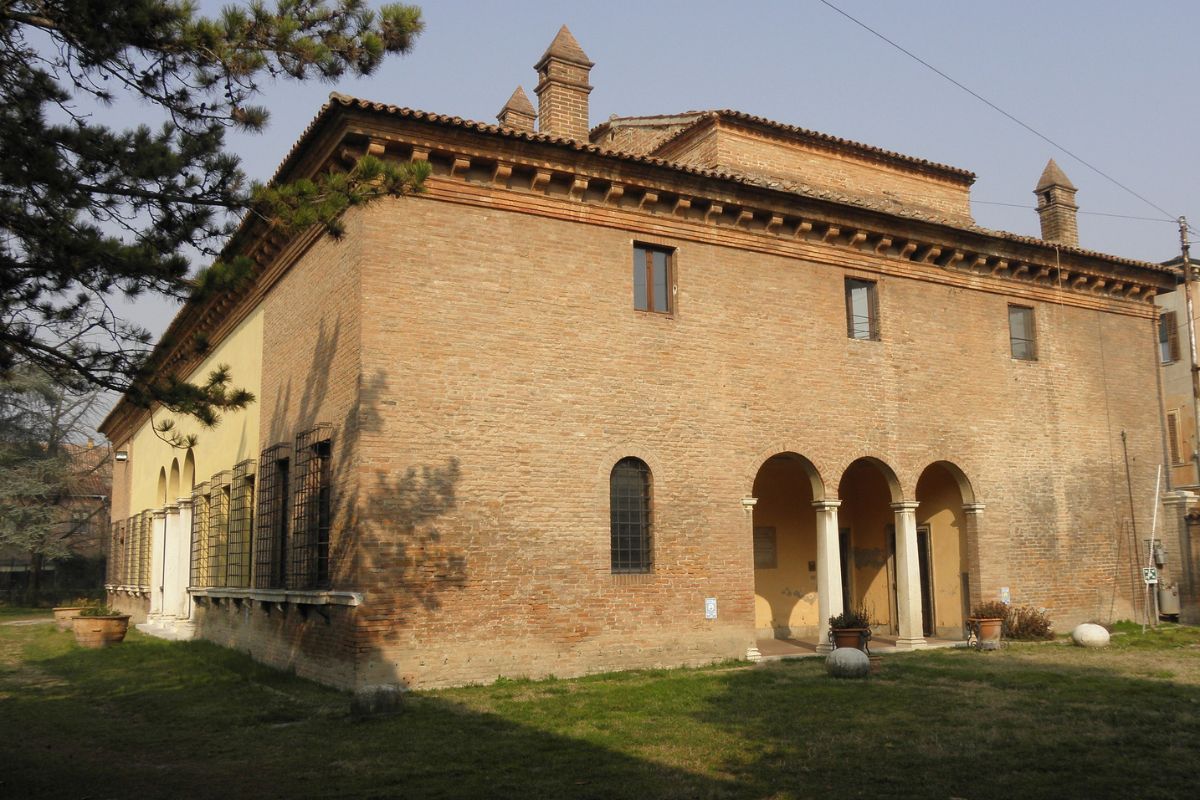 Fachada da Palazzina Marfisa d’Este