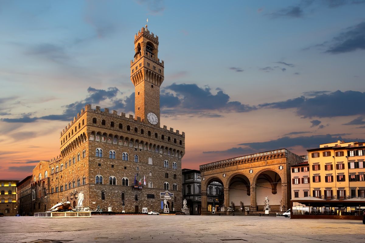 Palazzo Vecchio e Piazza della Signoria em Florença