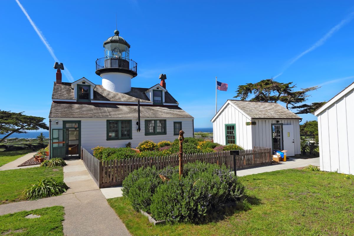 Antigo farol de Pacific Grove, na Califórnia