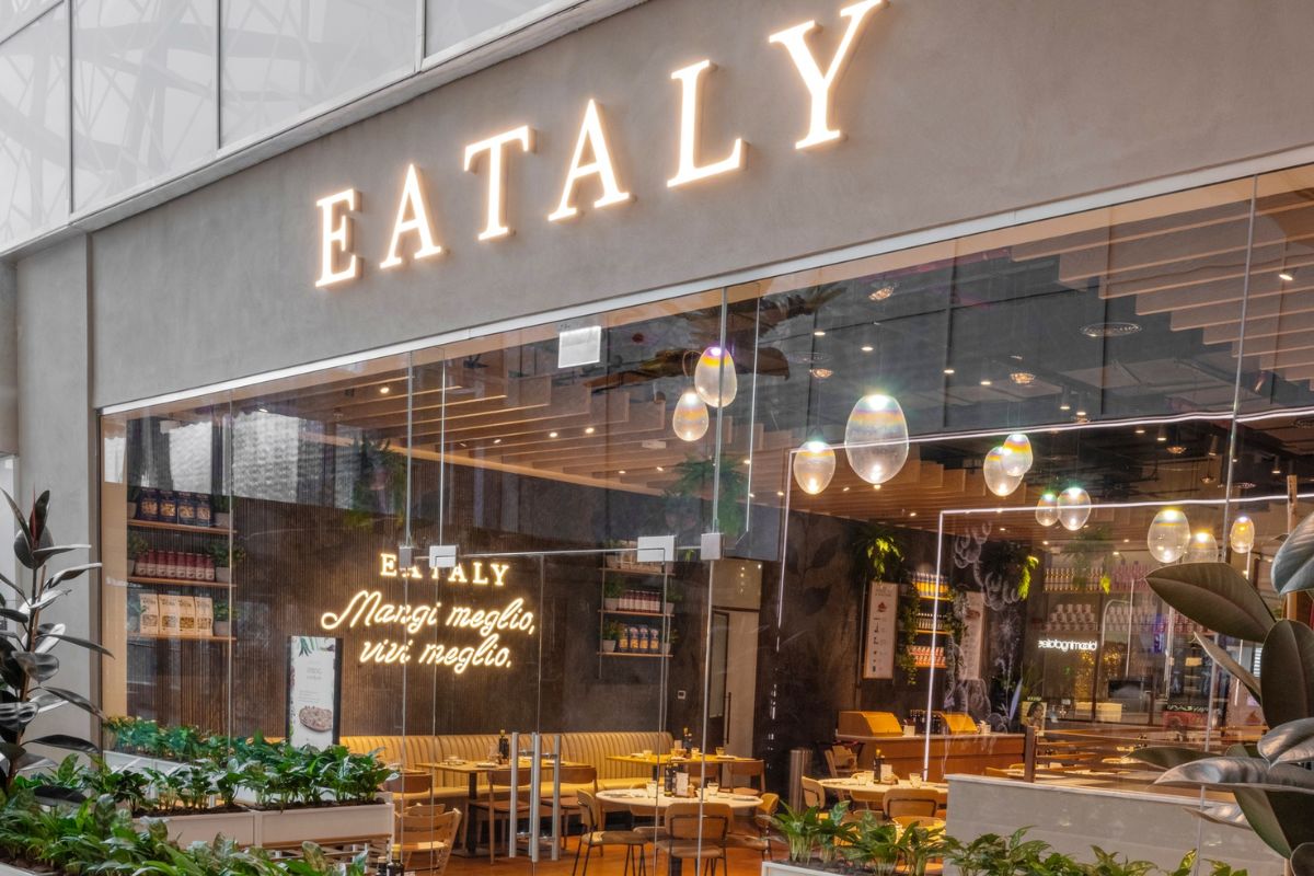 Entrada do Eataly de Las Vegas