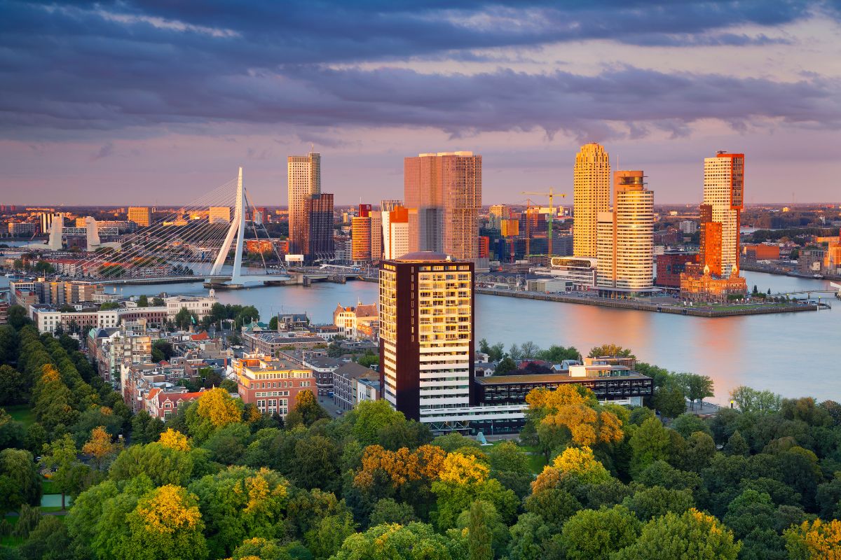 Panorama de Rotterdam