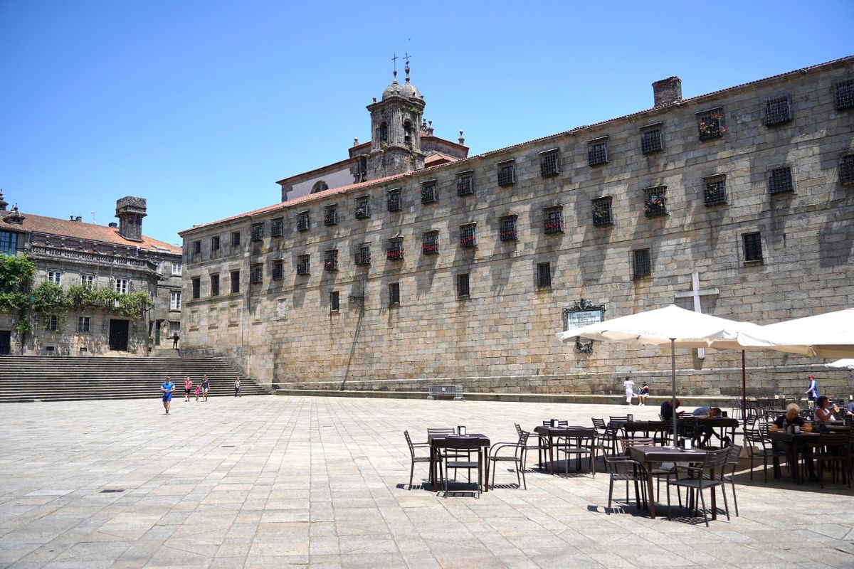 Mosteiro de San Paio de Antealtares, em Santiago de Compostela