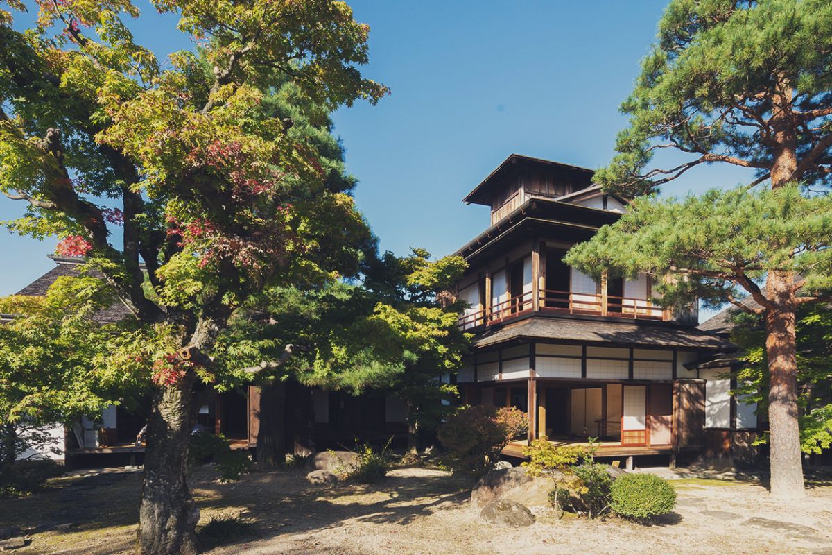 Um dos prédios históricos do Takayama Jinya