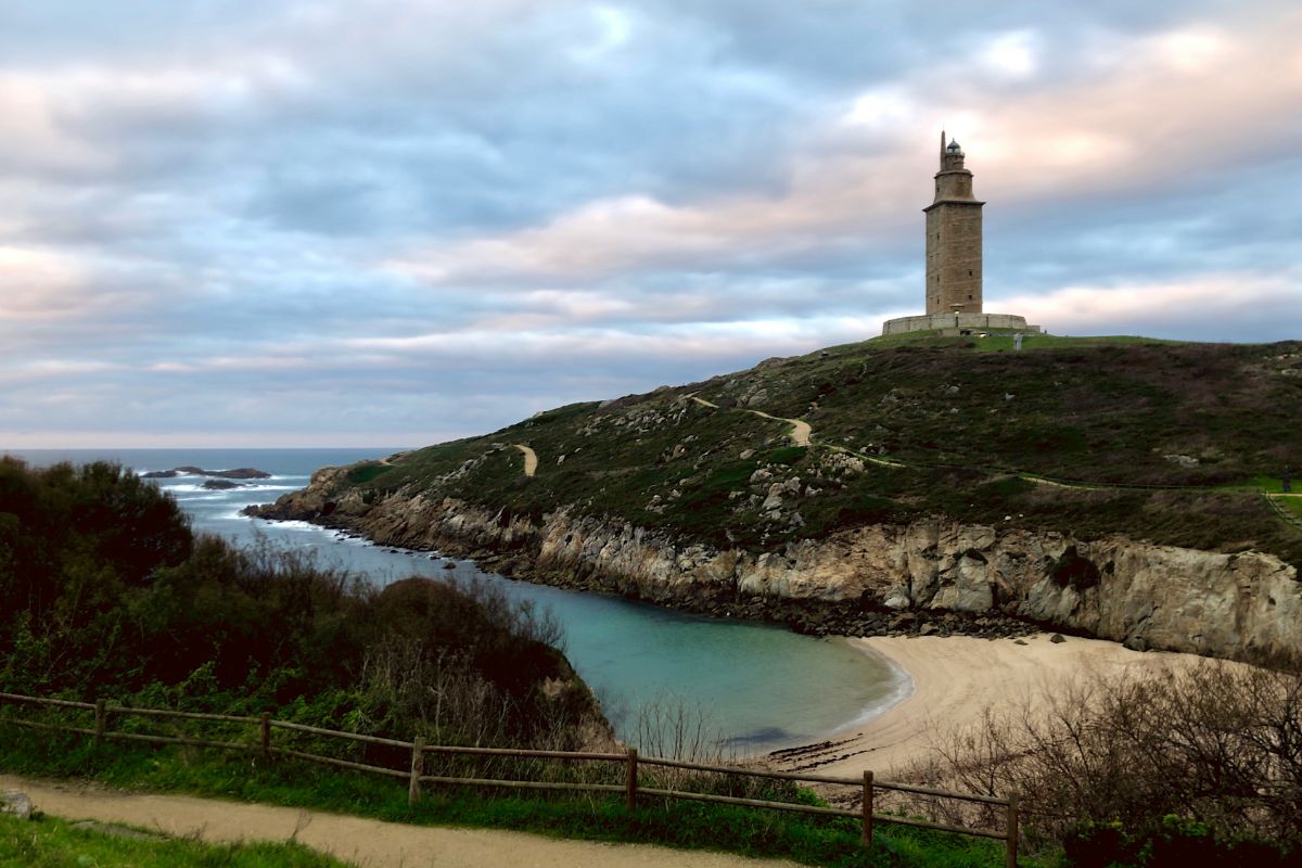 Torre de Hércules, na Galícia