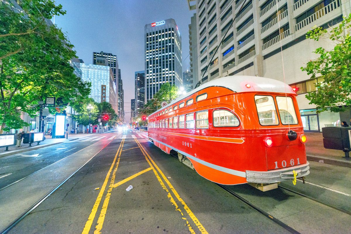 Streetcar, do transporte público de San Francisco