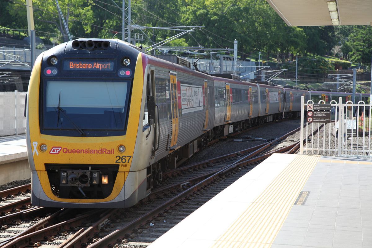 Trem do Aeroporto Internacional de Brisbane